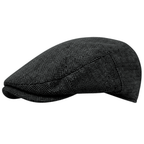 Men’s Solid Color Cotton Beret – Fashion Outdoor Windproof and Warm Casual Hat