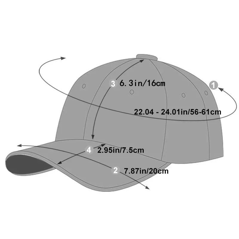 Men’s Fashion Embroidered Denim Snapback Baseball Cap – Adjustable for Outdoor Sports, Golf, and Casual Wear