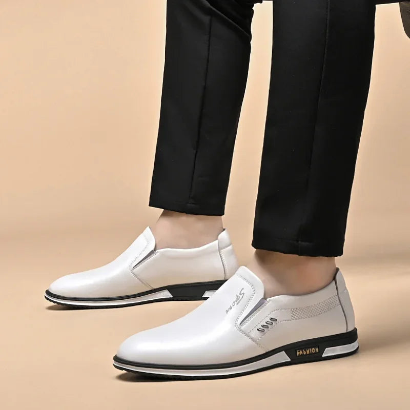 Men’s Designer Leather Loafers – High-Quality Driving and Formal Loafers