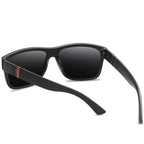 Men’s High-End Polarized Sunglasses – Luxury Square UV400 Driving & Travel Eyewear