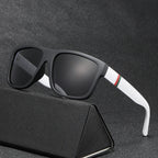 Men’s High-End Polarized Sunglasses – Luxury Square UV400 Driving & Travel Eyewear