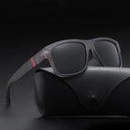Men’s High-End Polarized Sunglasses – Luxury Square UV400 Driving & Travel Eyewear