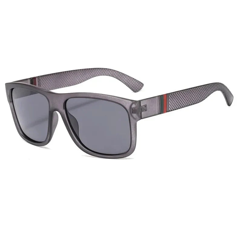 Men’s High-End Polarized Sunglasses – Luxury Square UV400 Driving & Travel Eyewear