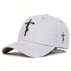 Faith Embroidered Baseball Cap – Adjustable Cotton Hip Hop Snapback Hat for Spring and Summer