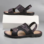 Fashion Men’s Summer Sandals Comfortable Casual Beach Slippers Non-Slip Open-Toe Shoes for Men