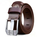 Fashionable Men’s Genuine Leather Belt – Premium Quality Business Belt for Gentlemen
