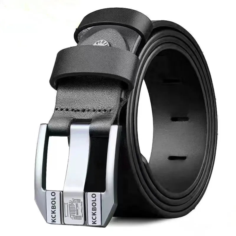 Fashionable Men’s Genuine Leather Belt – Premium Quality Business Belt for Gentlemen