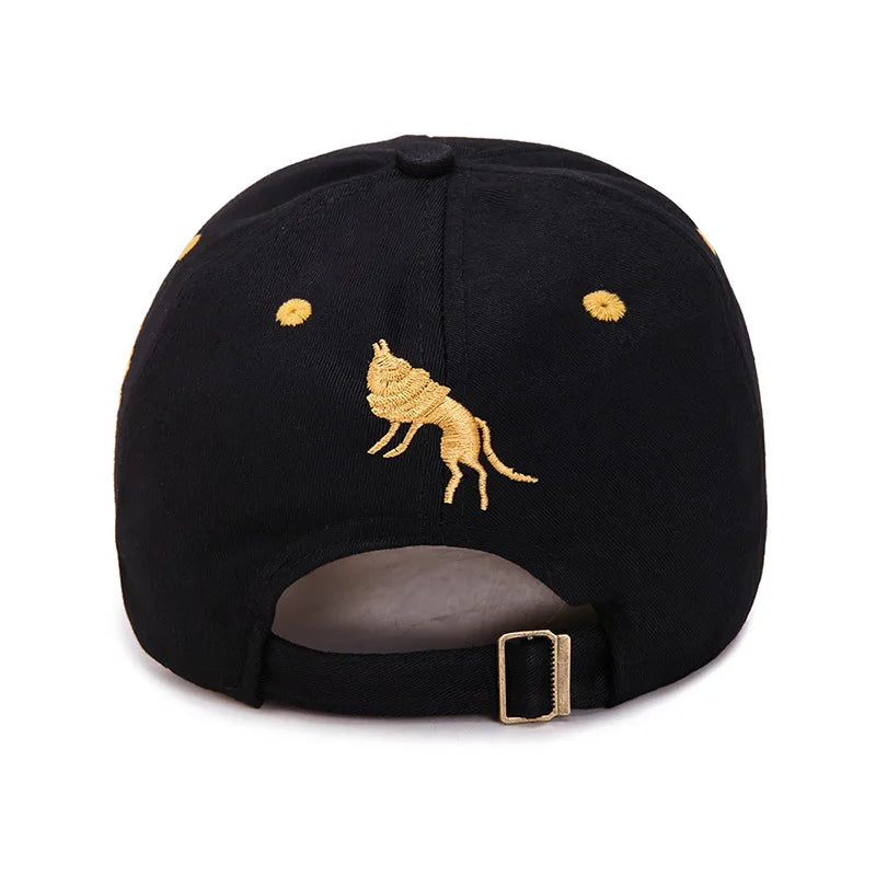 Men’s Totem Embroidered Snapback Baseball Cap – Fashion Hat, Adjustable Flame Design for Sun Protection, Spring and Summer