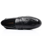 Men’s Formal Leather Loafers, Elegant Slip-On Dress Shoes for Office, Business, Parties, and Weddings