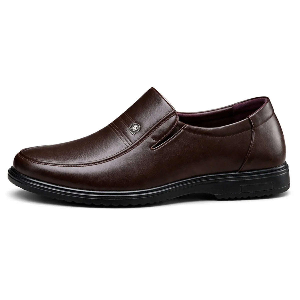 Men’s Genuine Leather Classic Handmade Shoes – Slip On Casual and Dress Shoes, Soft Breathable Leather, Comfortable Men Shoes