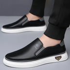 Men’s Handmade Leather Loafers – Luxury Casual and Formal Slip-On Shoes, Office and Outdoor Flats