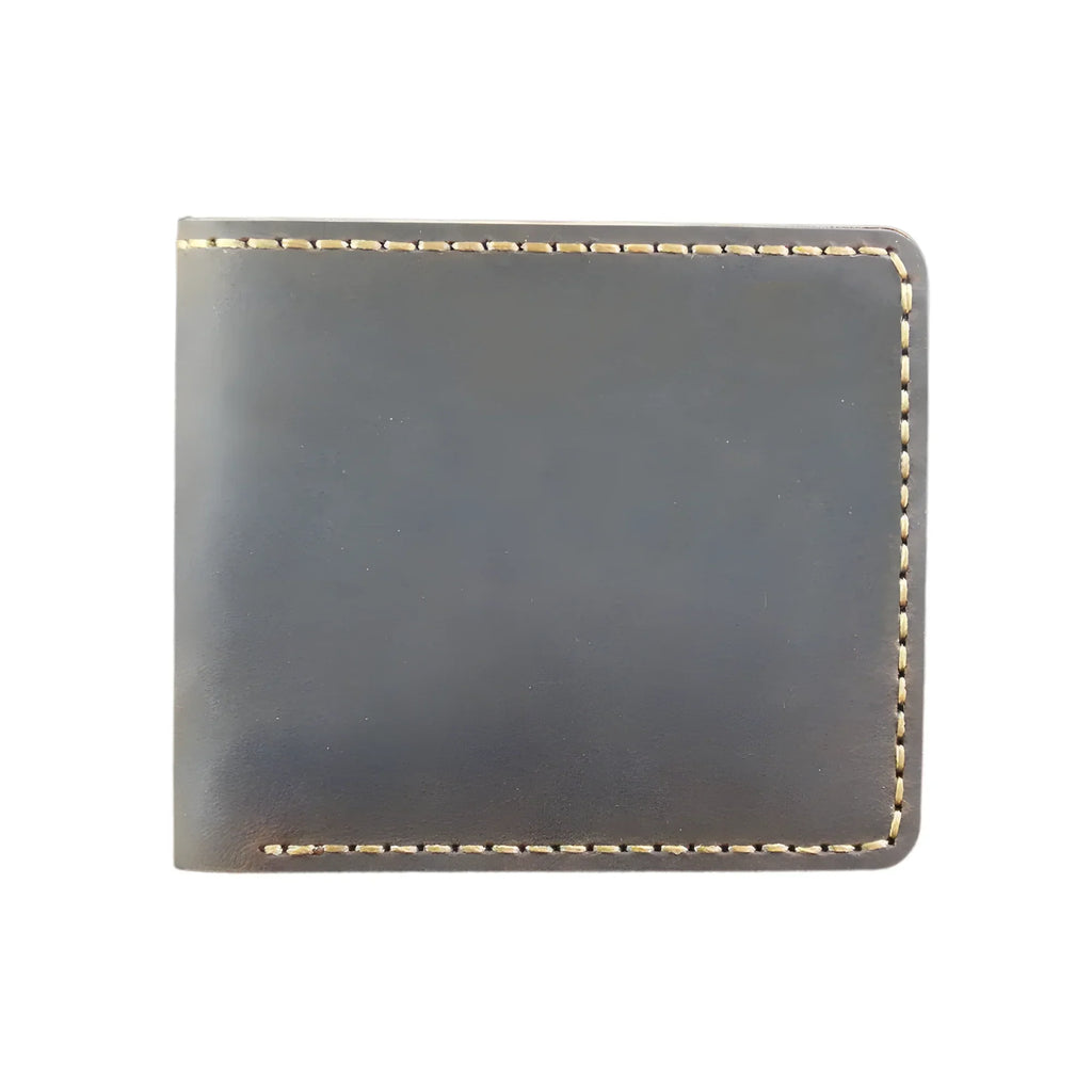 Men’s Genuine Leather Wallet – Handmade Vintage Design, Money Clip, Coin Pocket & Multi-Card Holder