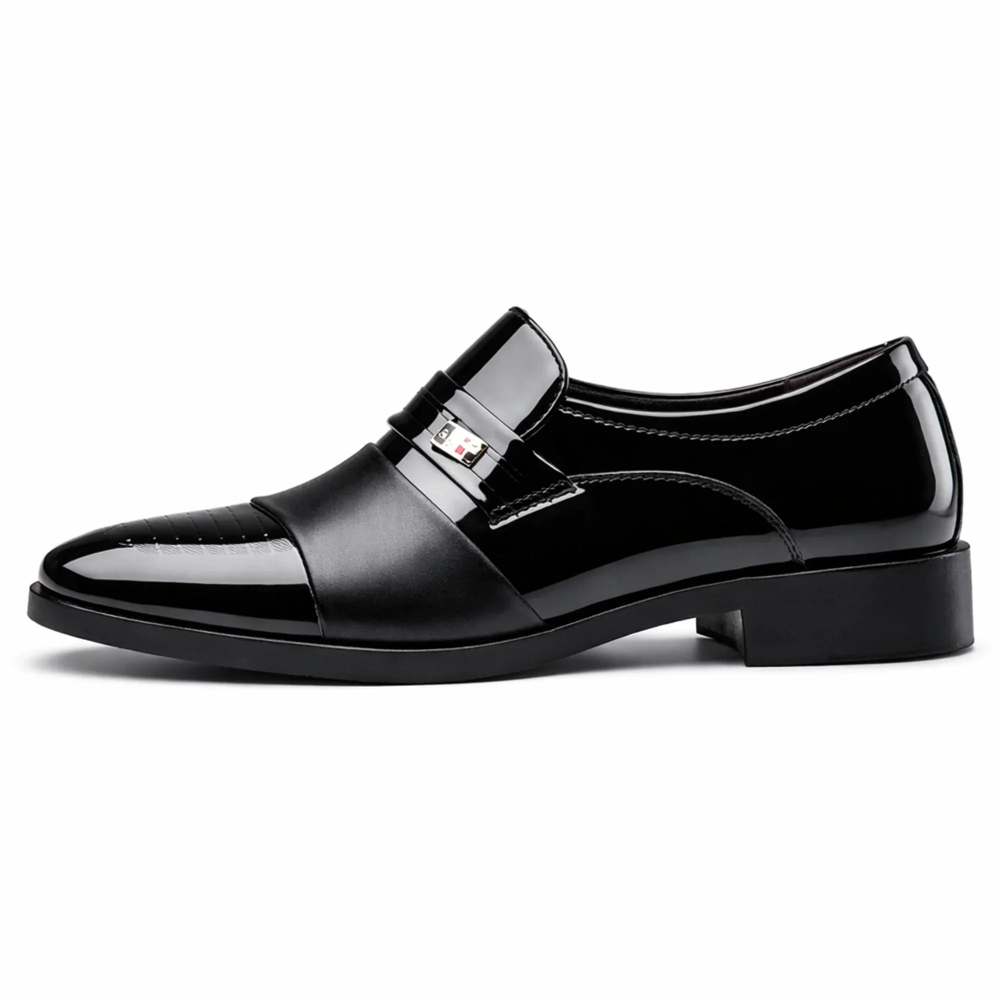 Men’s Leather Classics – Elegant Pointed Dress Shoes for Wedding, Business, Office, and Formal Occasions