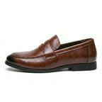 Men’s Leather Loafers, Elegant Casual and Formal Shoes Comfortable for Business, Parties, and Everyday Wear