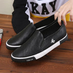 Men’s Leather Loafers Retro Style, Comfortable Business Casual Shoes, Versatile Everyday Loafers for All Seasons