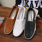 Men’s Leather Loafers Retro Style, Comfortable Business Casual Shoes, Versatile Everyday Loafers for All Seasons