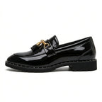 Men’s Leather Tassel Loafers, Elegant Casual Slip-On Shoes Comfortable for Everyday and Social Wear