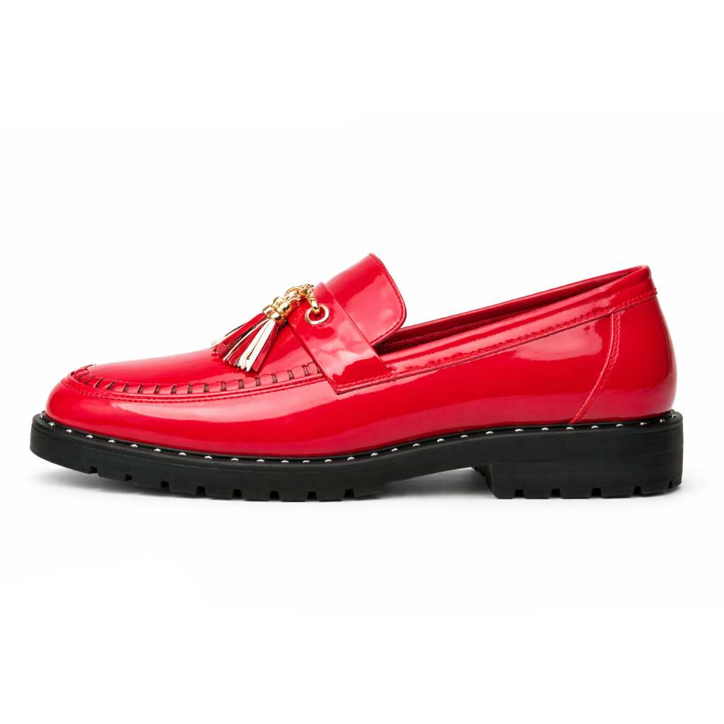 Men’s Leather Tassel Loafers, Elegant Casual Slip-On Shoes Comfortable for Everyday and Social Wear