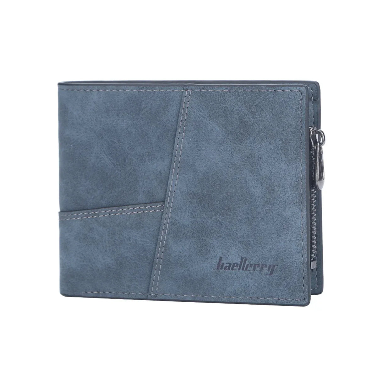 Luxury Men’s PU Leather Wallet – Short Design Card Holder, High Quality Small Men’s Purse
