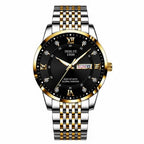 Men’s Luxury Quartz Watch – Sapphire Crystal, Waterproof, Casual & Business Wristwatch