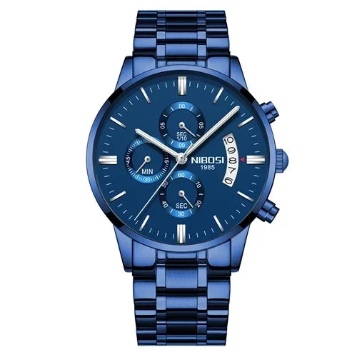 Men’s Luxury Quartz Watch – Fashion, Casual & Military Style Wristwatch