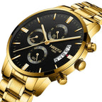 Men’s Luxury Quartz Watch – Fashion, Casual & Military Style Wristwatch