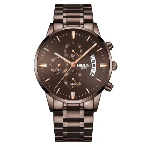 Men’s Luxury Quartz Watch – Fashion, Casual & Military Style Wristwatch
