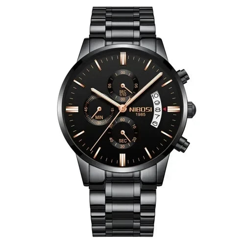 Men’s Luxury Quartz Watch – Fashion, Casual & Military Style Wristwatch
