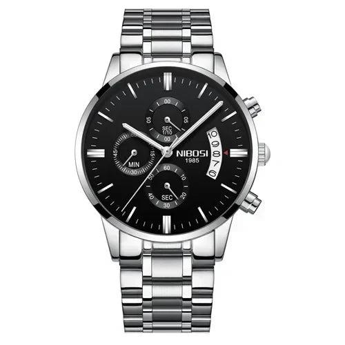 Men’s Luxury Quartz Watch – Fashion, Casual & Military Style Wristwatch