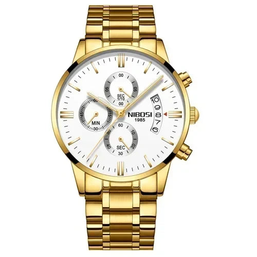 Men’s Luxury Quartz Watch – Fashion, Casual & Military Style Wristwatch