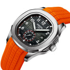 Men’s Sport Quartz Watch – Casual Silicone Strap, Waterproof, Luxury Design