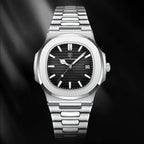 Men’s Luxury Sports Quartz Watch with Square Dial, Luminous Display, Date Function & Waterproof Design