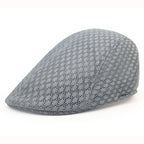 Men’s Mesh Beret – Breathable Solid Color Summer Hat for Hunting, Driving and Golf