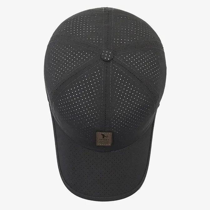 Quick-Drying Men’s Mesh Baseball Cap – Breathable Snapback Sport Dad Hat for Fishing, Spring and Summer