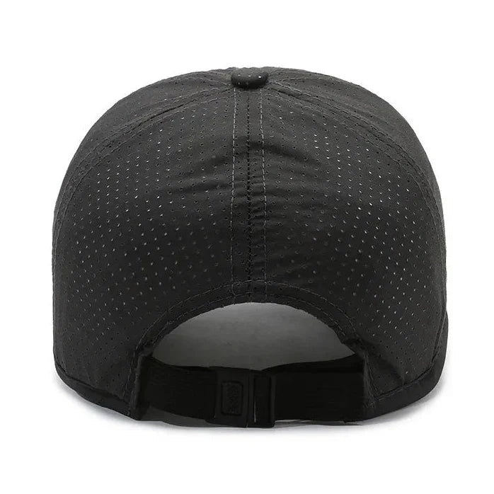 Quick-Drying Men’s Mesh Baseball Cap – Breathable Snapback Sport Dad Hat for Fishing, Spring and Summer