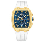 Men’s Multi-Functional Sports Watch – Silicone Strap, Chronograph and Auto Date Display