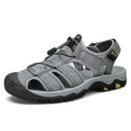 Premium Genuine Leather Sandals – Lightweight Design for Beach & Outdoor, Summer Collection