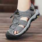 Premium Genuine Leather Sandals – Lightweight Design for Beach & Outdoor, Summer Collection