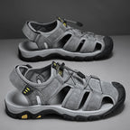 Premium Genuine Leather Sandals – Lightweight Design for Beach & Outdoor, Summer Collection