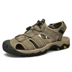 Premium Genuine Leather Sandals – Lightweight Design for Beach & Outdoor, Summer Collection