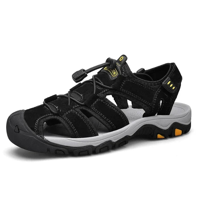 Premium Genuine Leather Sandals – Lightweight Design for Beach & Outdoor, Summer Collection