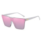 Men’s Luxury One-Piece Sunglasses – Fashionable Driving Eyewear HW04