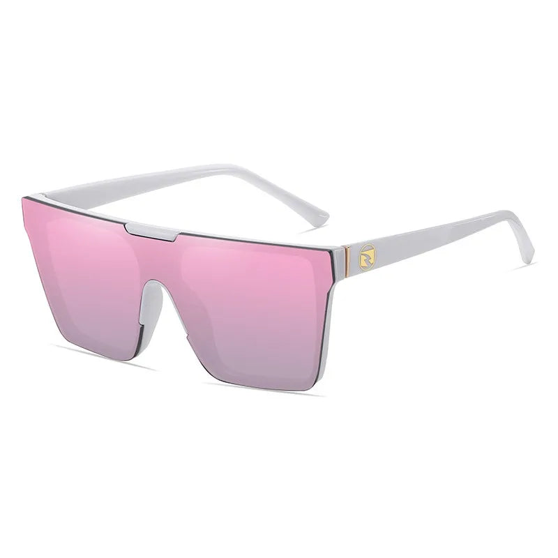 Men’s Luxury One-Piece Sunglasses – Fashionable Driving Eyewear HW04
