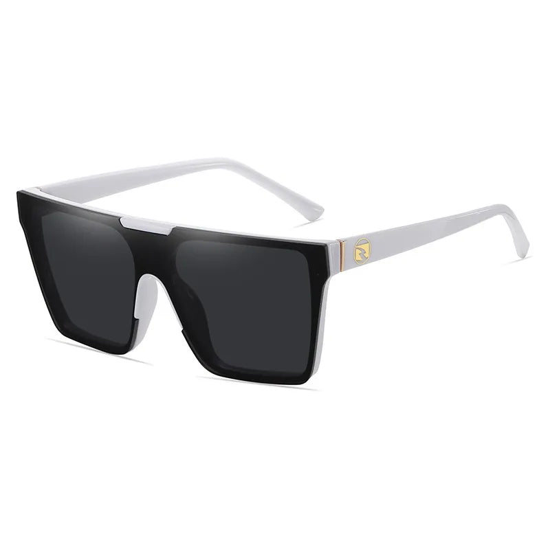 Men’s Luxury One-Piece Sunglasses – Fashionable Driving Eyewear HW04