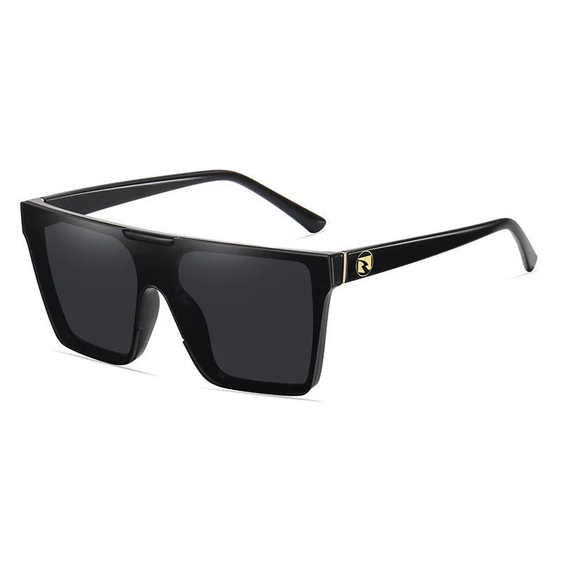 Men’s Luxury One-Piece Sunglasses – Fashionable Driving Eyewear HW04