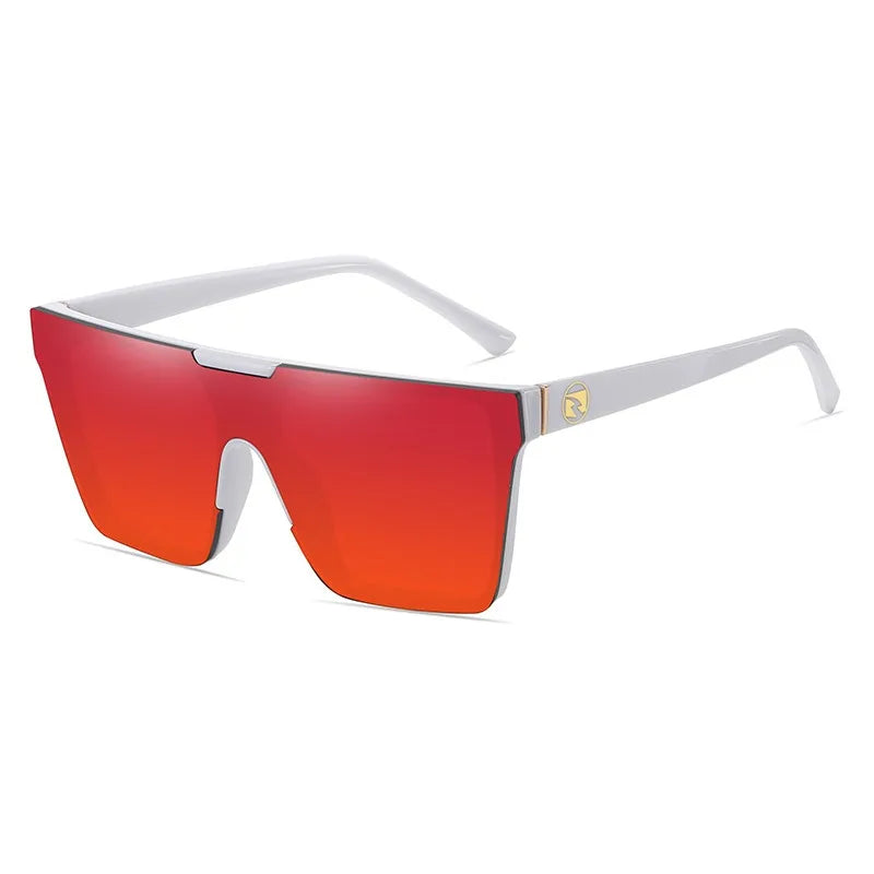 Men’s Luxury One-Piece Sunglasses – Fashionable Driving Eyewear HW04