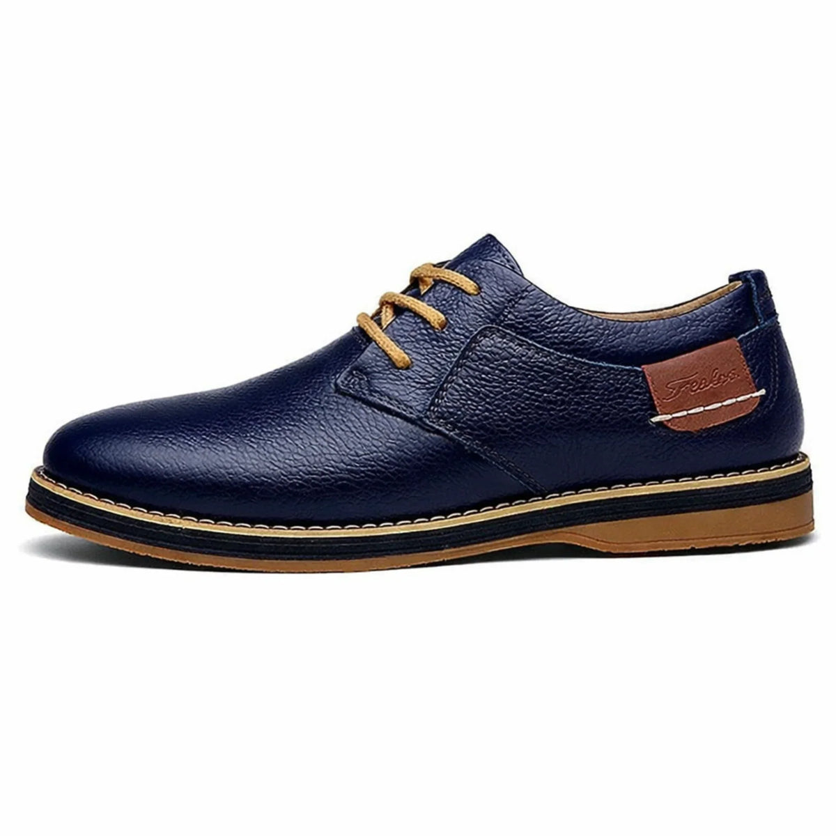 Men’s Genuine Leather Dress Shoes – Classic Brogue Lace-Up Formal Shoes, Italian Style, Luxury