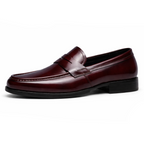 Men’s Patent Leather Shoes – British Style Casual & Dress, Elegant Work and Event Footwear