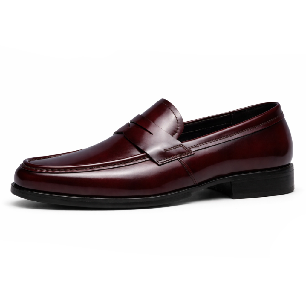 Men’s Patent Leather Shoes – British Style Casual & Dress, Elegant Work and Event Footwear