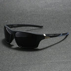 Men’s Polarized Round Sunglasses – Fashion Sports Eyewear with UV400 Protection